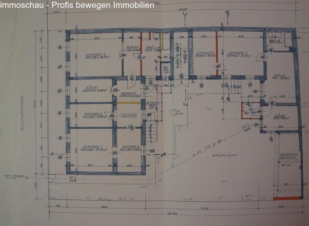 Plan Erdgeschoss