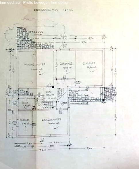 Plan Erdgeschoss