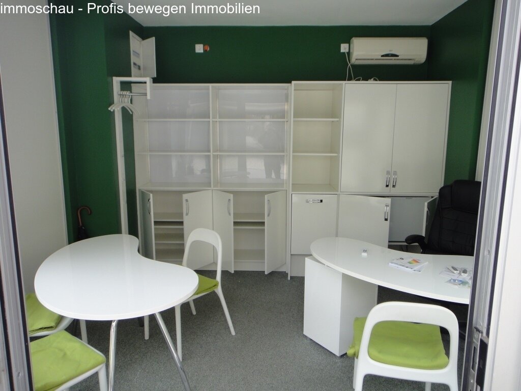Kiosk Innenansicht von Eingang